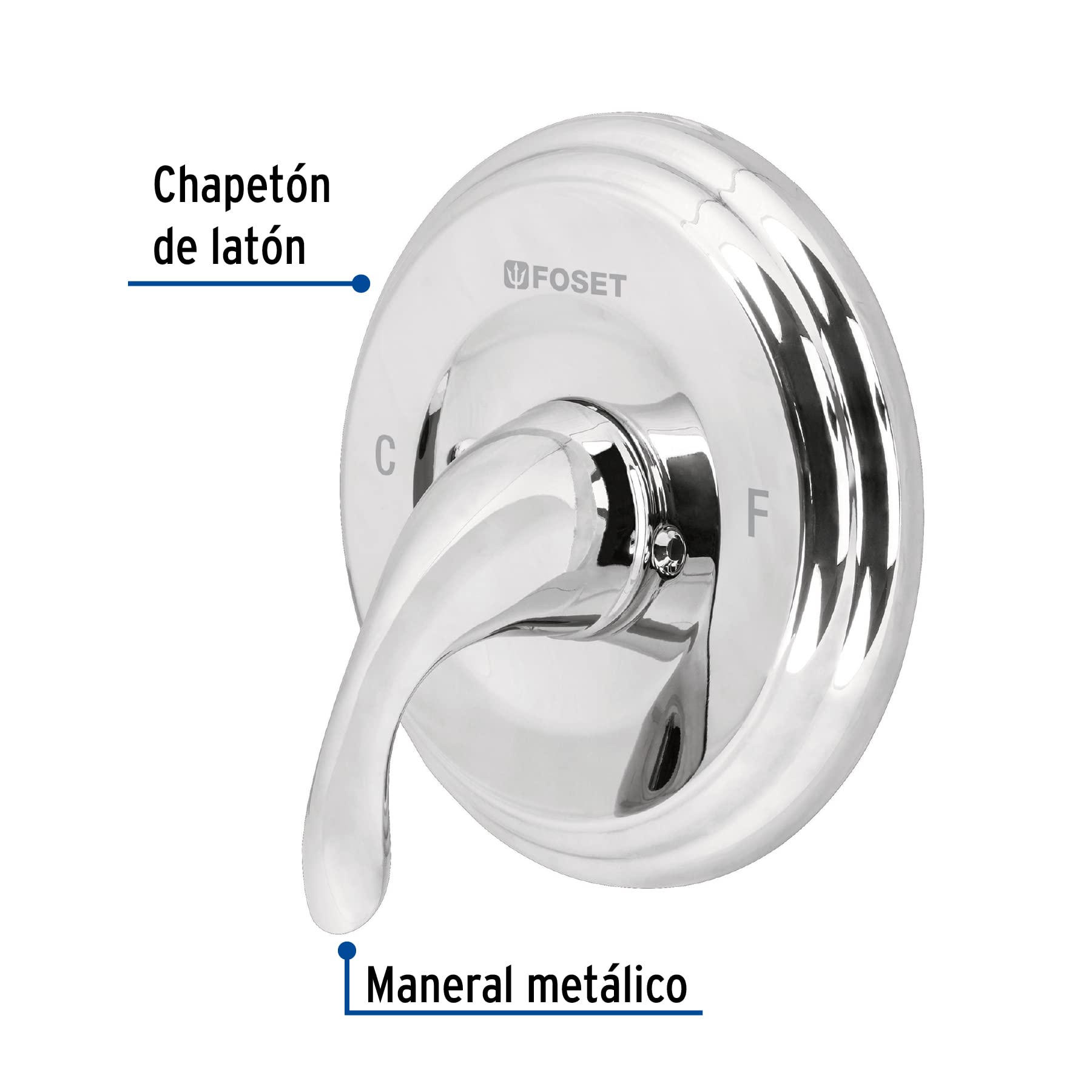 Aero Single Lever Shower Faucet - Modern Bathroom Fixture for Easy Temperature Control | Perfect for Home, Hotel & Spa Renovations