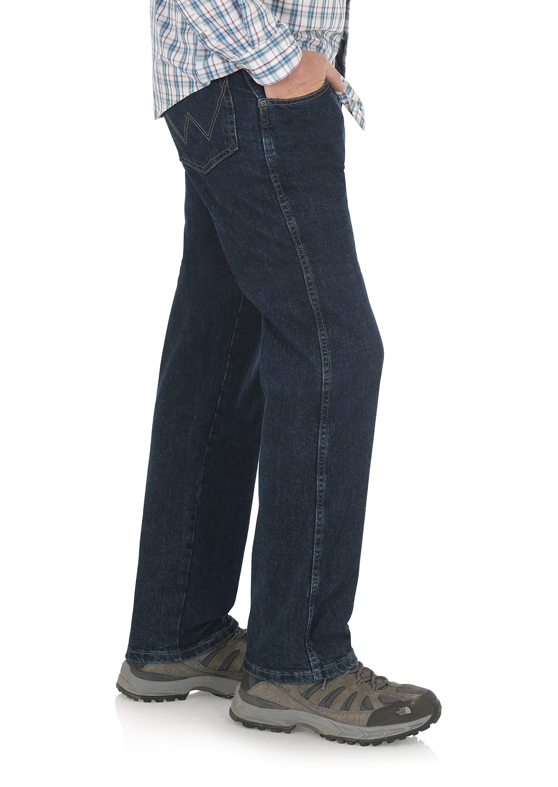Wrangler Men's Rugged Wear Performance Series Jean - Durable Stretch Denim Pants for Work, Outdoor & Casual Wear