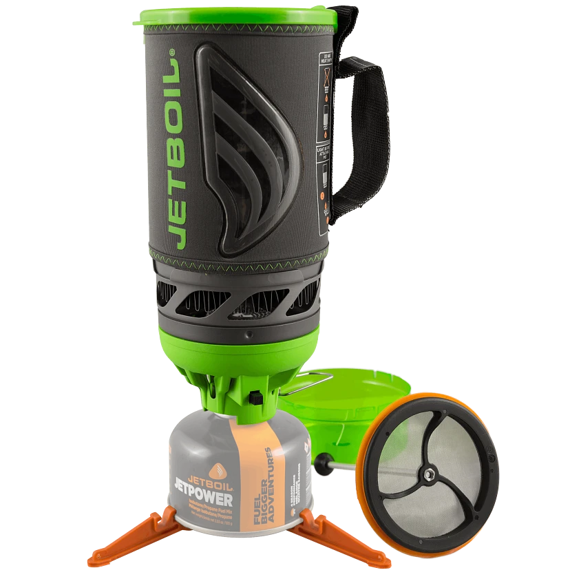 Jetboil Flash Java Kit - Ultralight Camping Stove with Coffee Press - Perfect for Backpacking, Hiking & Outdoor Adventures