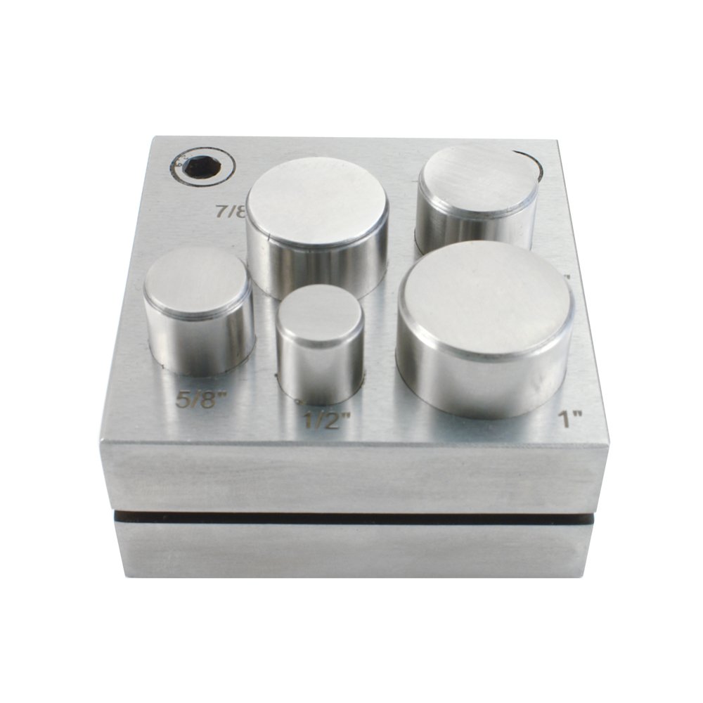 Round Disc Cutter Kit with Hammer & Pad - SFC Tools for Metalworking