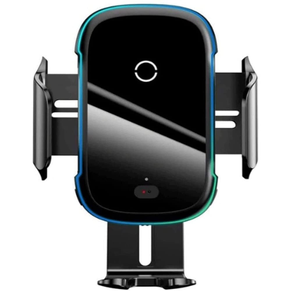 Universal Car Phone Mount Holder - Long Arm Dashboard & Windshield Phone Stand with Strong Suction & Anti-Shake Stabilizer for All Smartphones (iPhone, Android) - Perfect for GPS Navigation & Hands-Free Driving