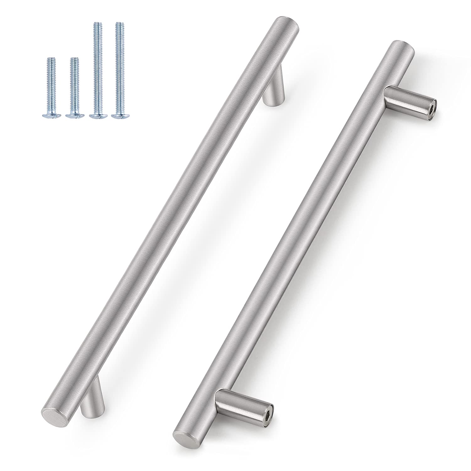Probrico 10 Pack Stainless Steel T Bar Cabinet Pulls - 11-1/2