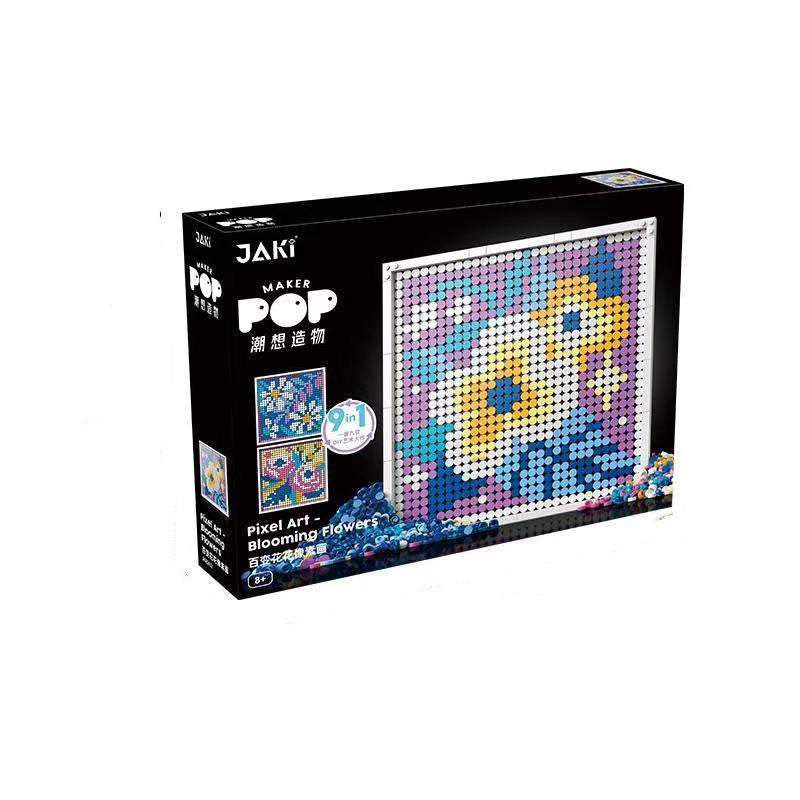 Jaki Pixel Art - High-Quality DIY Pixel Art Kits for Kids & Adults | Perfect for Home Decor, Gifts & Creative Projects