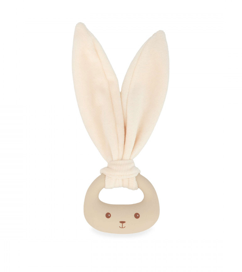 Kaloo Cream Rabbit Teether - Soft & Safe Baby Teething Toy for Soothing Sore Gums | Perfect for Infants & Toddlers | Home, Travel & Daycare Use