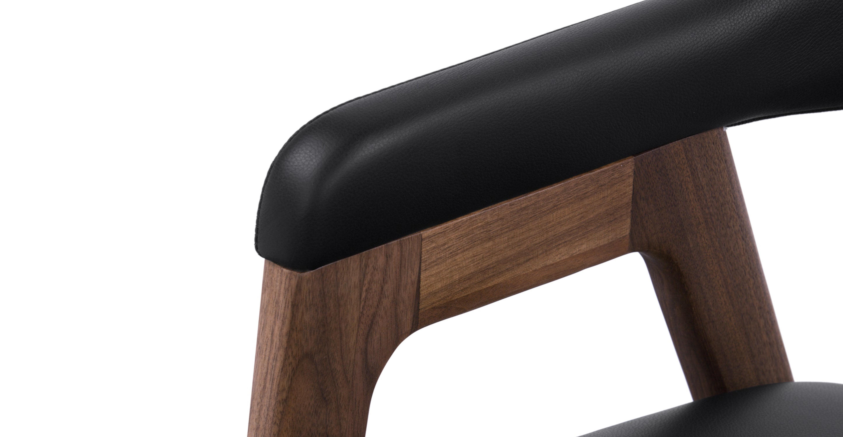 Premium Lando Leather Dining Chair - Modern & Comfortable Leather Upholstered Seat for Home, Restaurant, Office - Perfect for Dining Room, Kitchen, Conference Room & Lounge