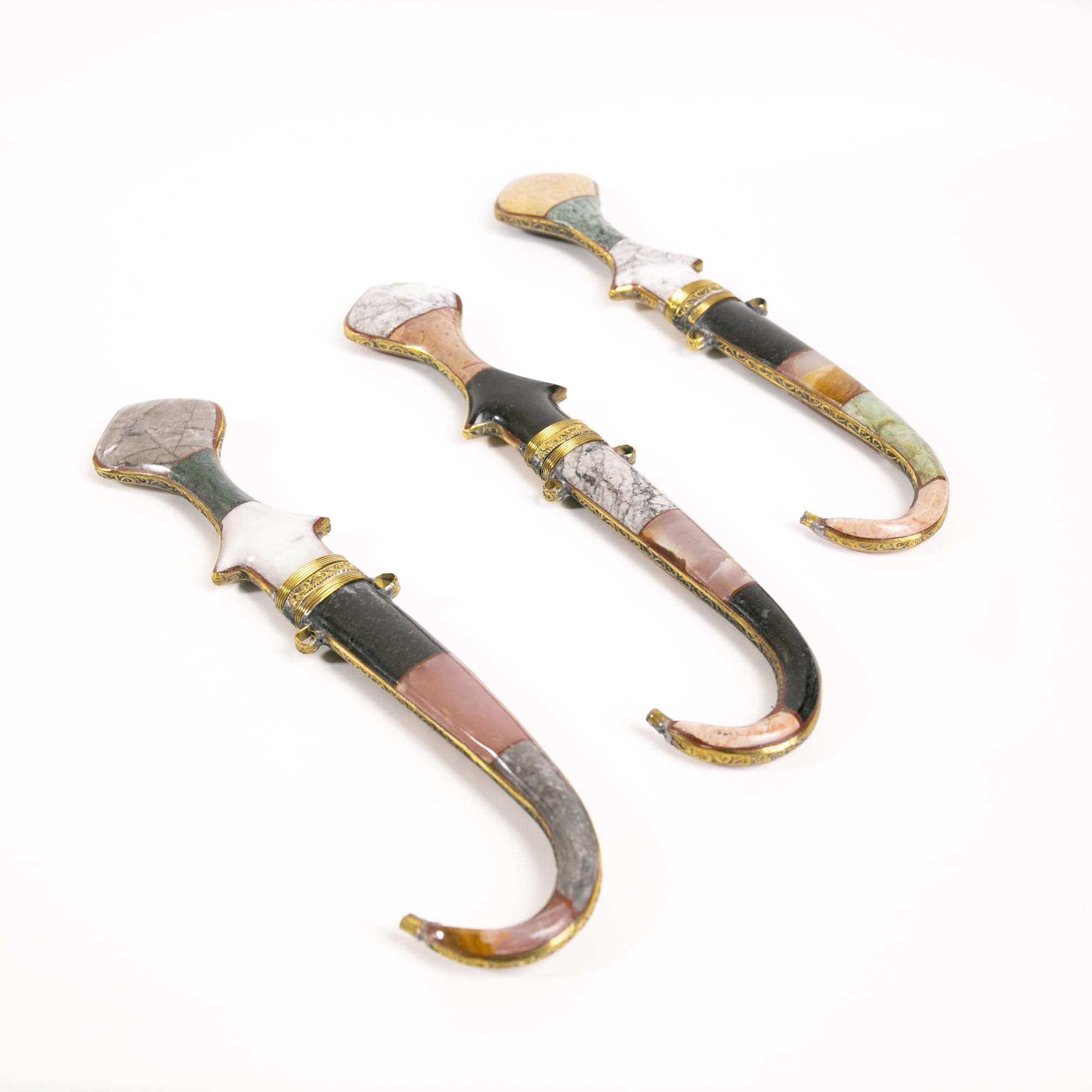 Authentic Handmade Moroccan Islamic Arabic Jambiya Dagger Knife - Traditional Koumya Gift for Collectors, Cultural Events & Home Decor