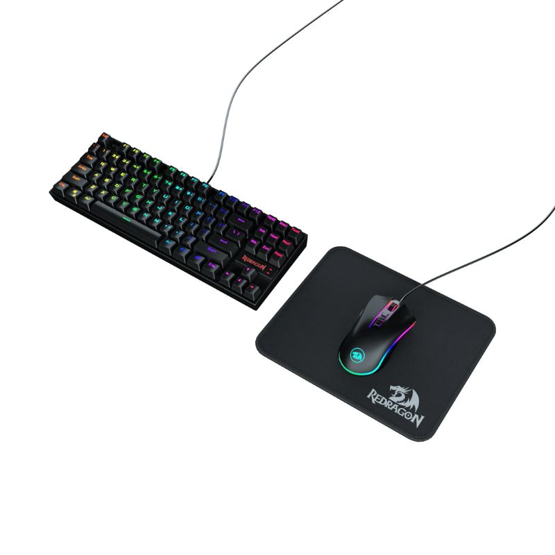 Redragon Flick S P029 Gaming Mouse Pad - Large Non-Slip Rubber Base, Smooth Surface for Precision Control - Perfect for PC, Laptop, Office & Esports Gaming