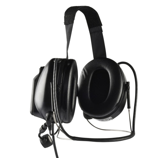 Motorola RMN5135 Peltor TacticalPro Headset - Noise Cancelling Communication Headphones for Shooting, Construction & Industrial Safety Use