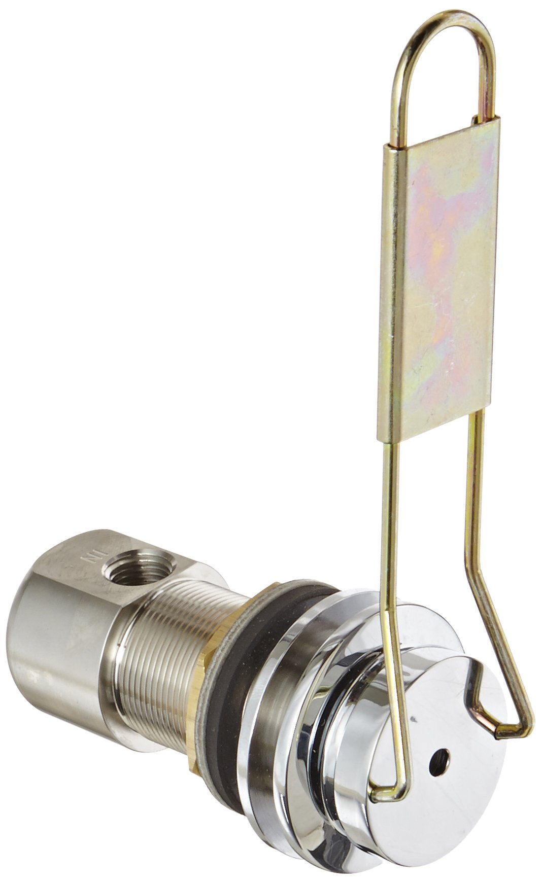 Haws 5874PBF Lead-Free Stainless Steel Push Activated Valve - Patented Design for Drinking Water Systems, RVs & Outdoor Use