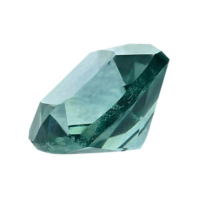 Natural Montana Teal Blue Sapphire Loose Stone - 3.4mm Cushion Cut, VS Clarity, September Birthstone - Mined & Cut in USA | Perfect for Engagement Rings, Birthstone Jewelry & Custom Designs