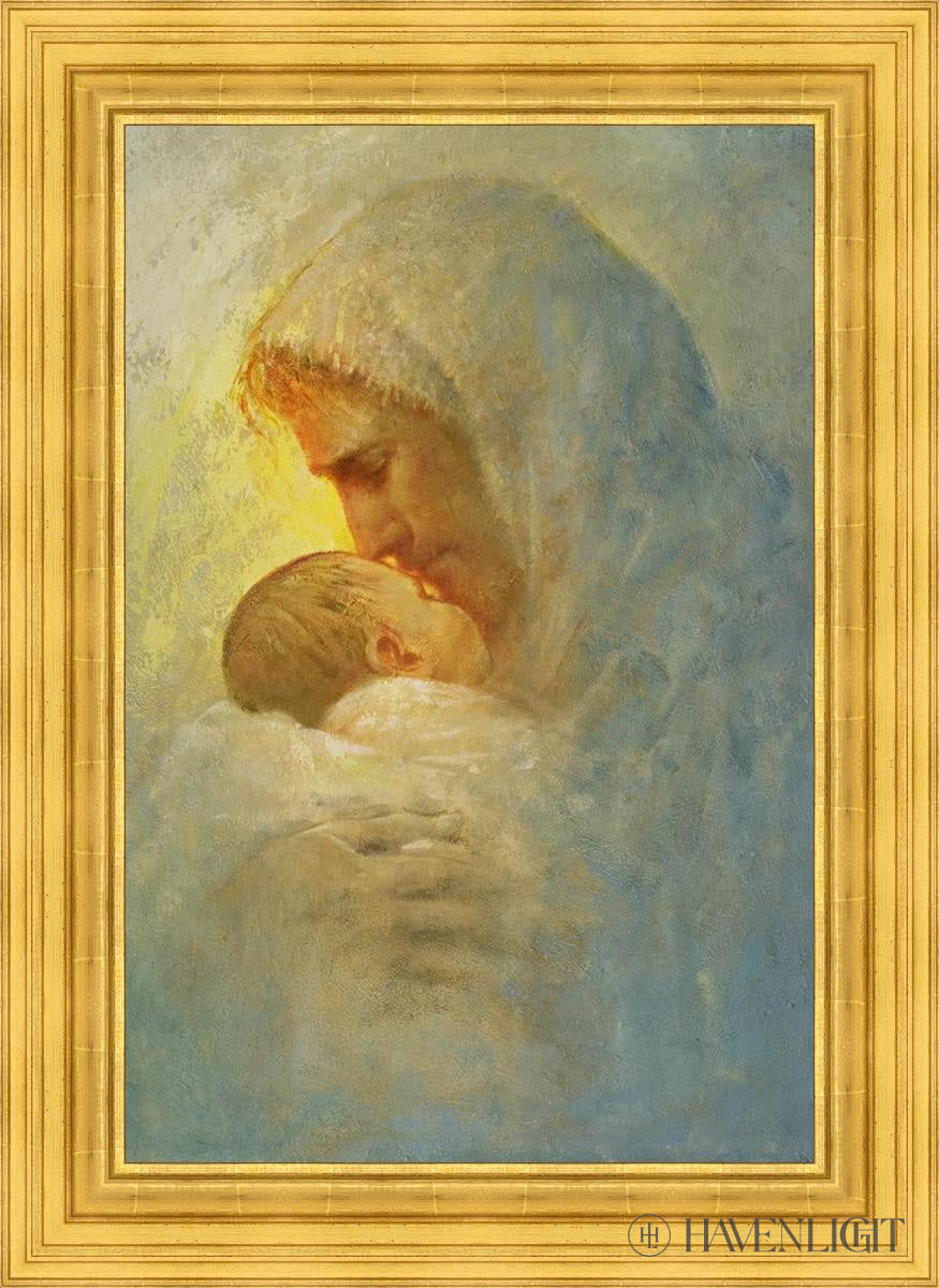 Abba By Yongsung Kim - Premium Christian Wall Art for Home & Church Decor | Inspirational Bible Verse Canvas Painting for Living Room, Bedroom & Office