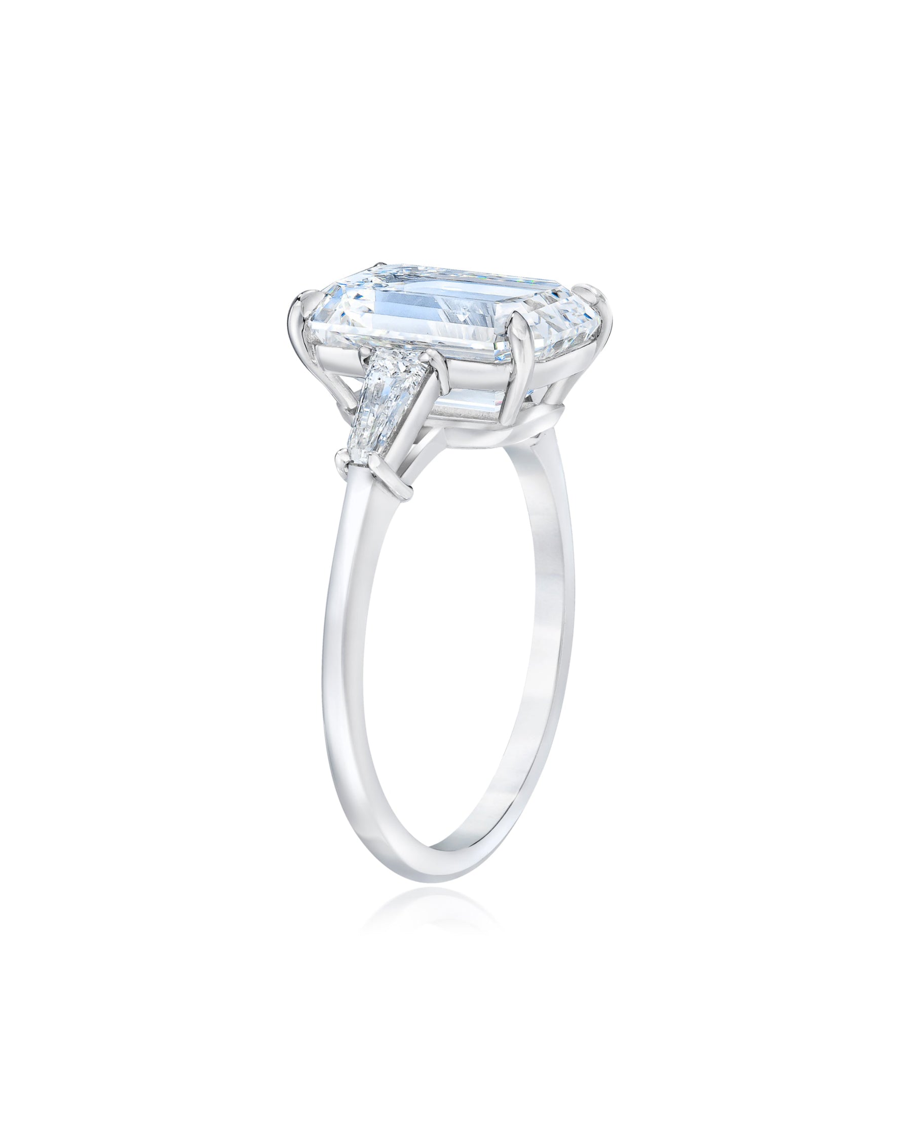 Elegant Baguette Side Stones for Engagement Rings & Wedding Bands - Perfect for Diamond Accents & Jewelry Customization