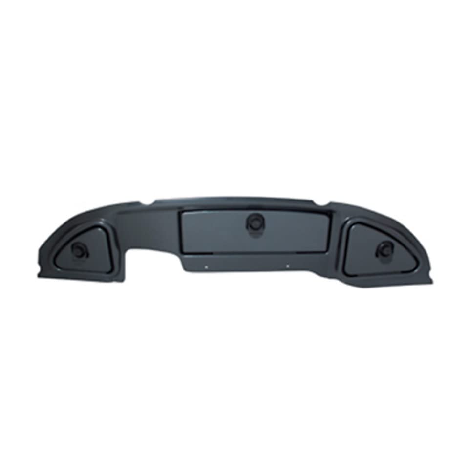 Premium Carbon Fiber Dash Cover Assembly with Locking Doors for Club Car Precedent Golf Carts (2004-2008.5 Models) | Durable Upgrade for Golf Cart Protection & Style | Perfect for Golf Courses, Resorts & Private Communities