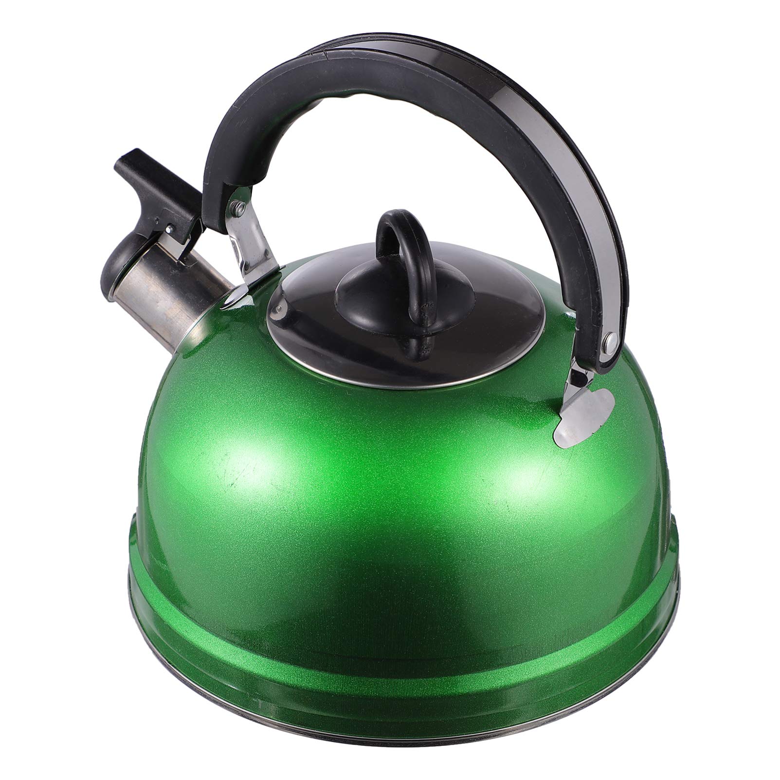 1pc Stainless Steel Chirping Kettle - Large Capacity Whistling Tea Kettle for Home & Kitchen - Perfect for Boiling Water, Making Tea, and Coffee - Ideal for Stovetop Use, Camping, and Daily Household Needs