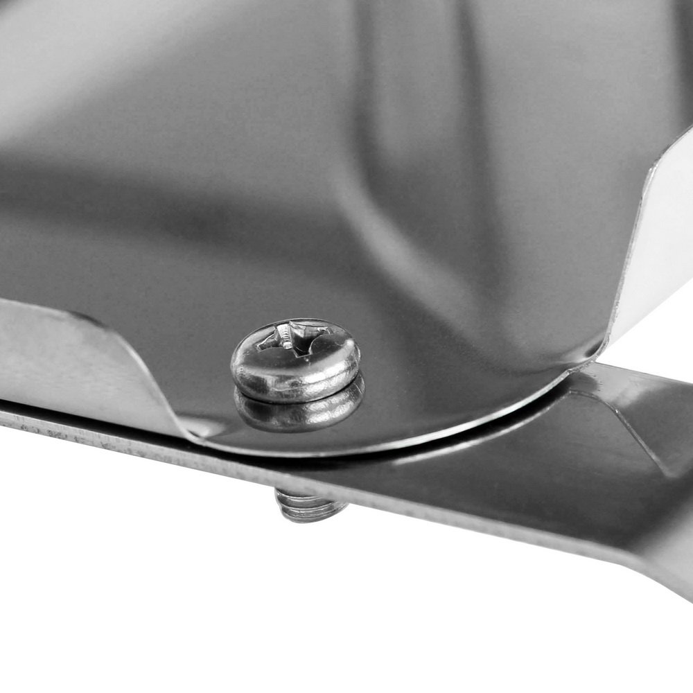 ROVSUN 8 Qt 10-Piece Stainless Steel Buffet Chafing Dish Set - NSF Certified Rectangular Catering Chafer Warmer with Trays, Lids & Folding Stand - Perfect for Banquets, Weddings, Catering Events & Home Dining Parties
