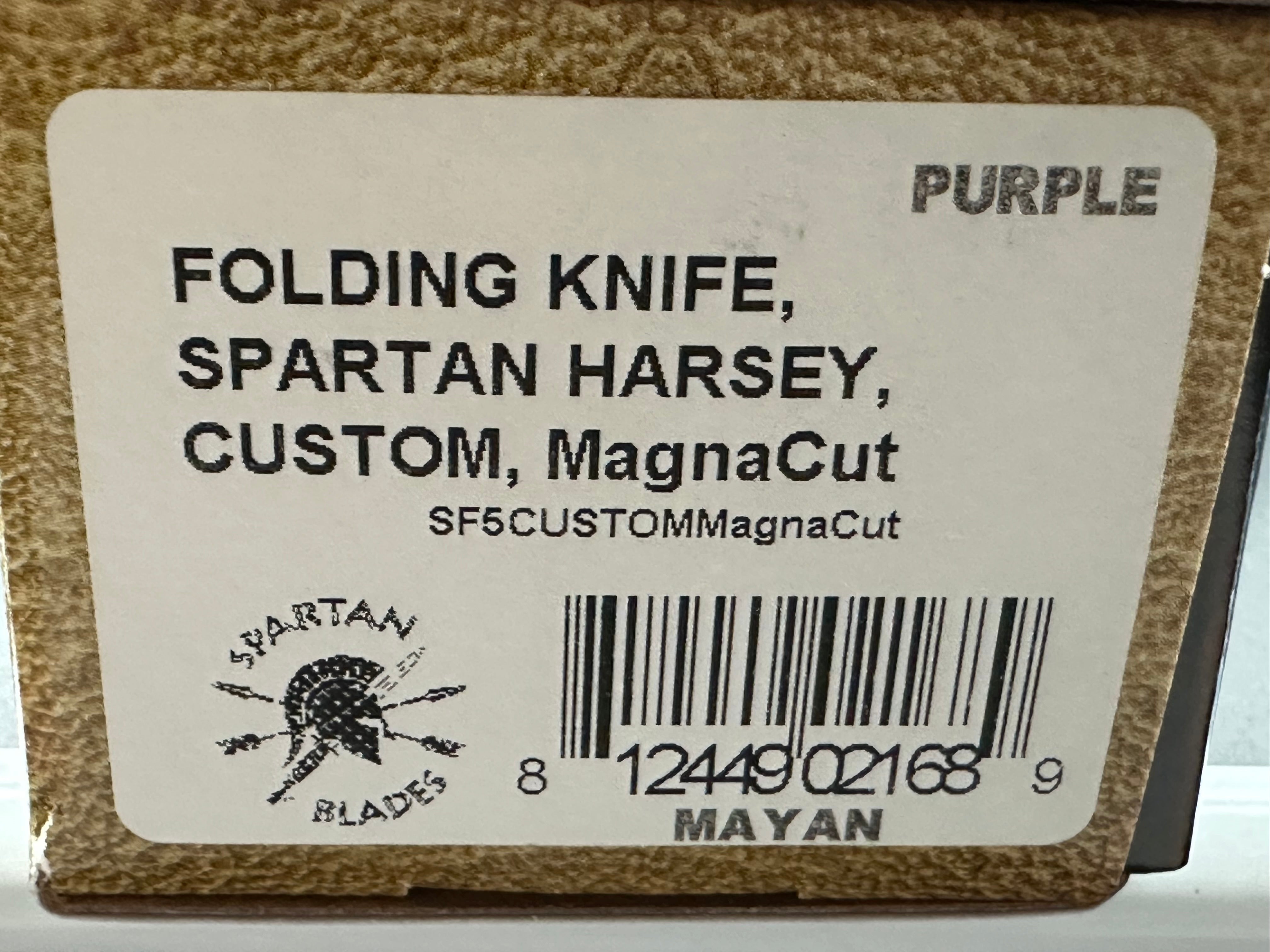 Spartan Harsey Mayan Folding Knife - MagnaCut Steel Blade | EDC, Outdoor Survival, Camping & Tactical Use