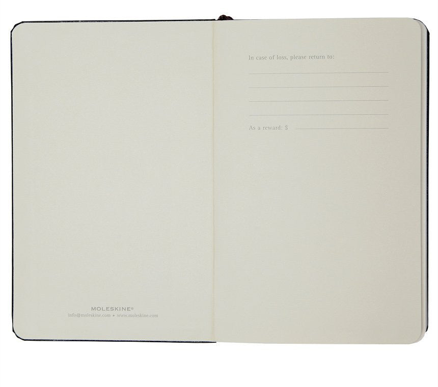 Moleskine Classic Ruled Notebook & Address Book - Hard Cover Journal for Writing, Note Taking & Organizing - Perfect for Work, School & Travel