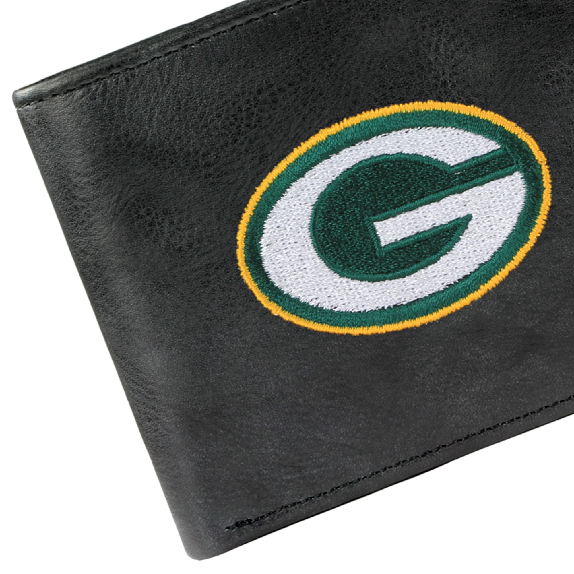 Colorado State Rams Embroidered Leather Wallet for Men - Slim RFID Blocking Bifold Billfold - Perfect for Game Day, Travel & Everyday Use