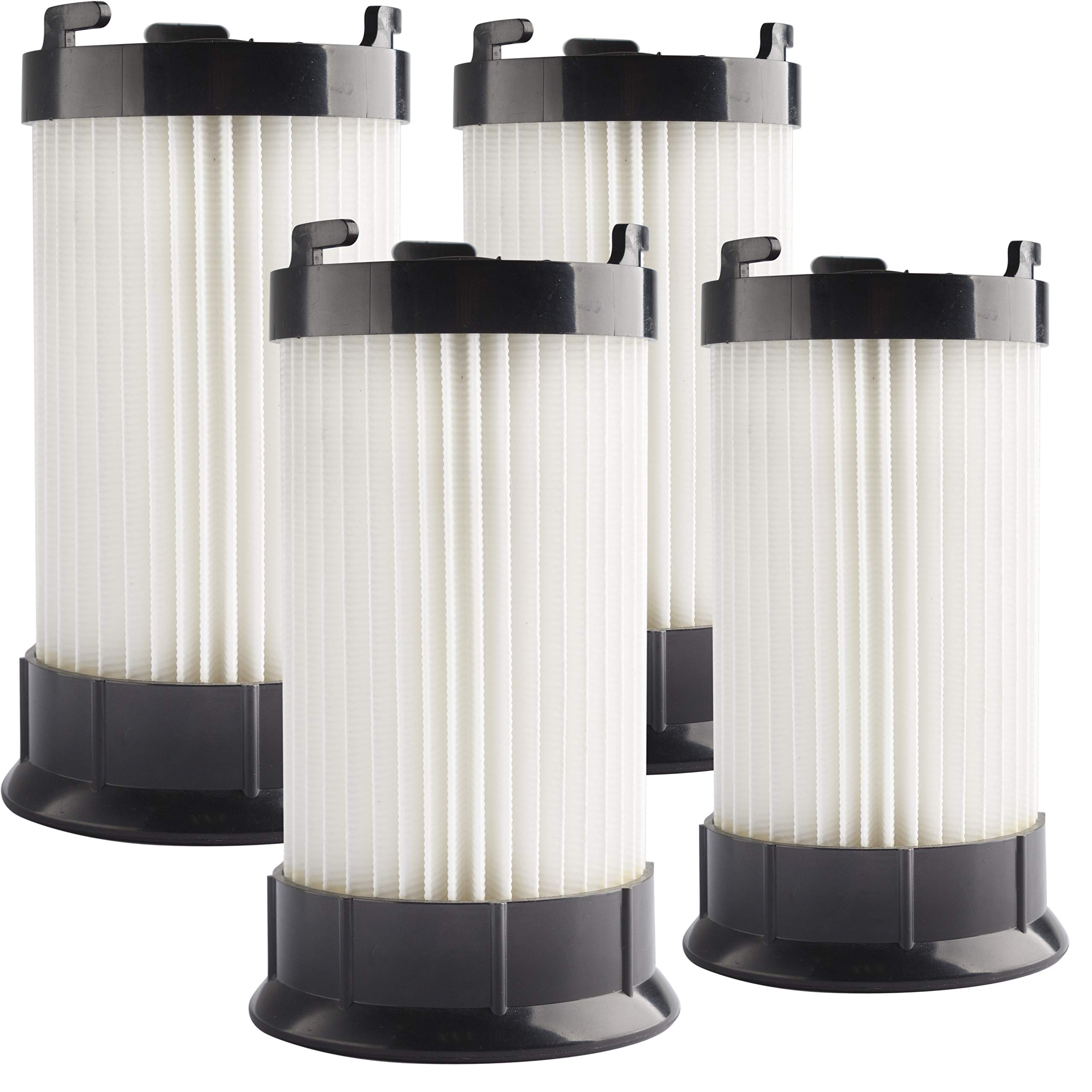 LTWHOME 4-Pack Washable Vacuum Filters Compatible with Eureka DCF4, DCF18, GE DCF1 - Replaces Part # 62132, 63073, 61770, 3690, 18505, 28608-1, 28608B-1 - Durable & Reusable for Home Cleaning