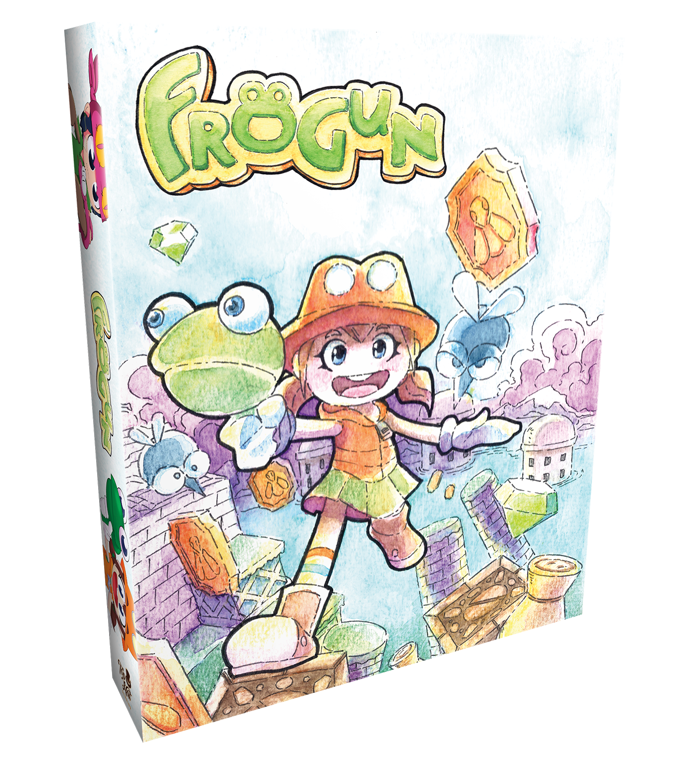 Frogun Collector's Edition for PS4 - Limited Edition Action-Adventure Game | Perfect for Retro Gaming Enthusiasts & Collectors