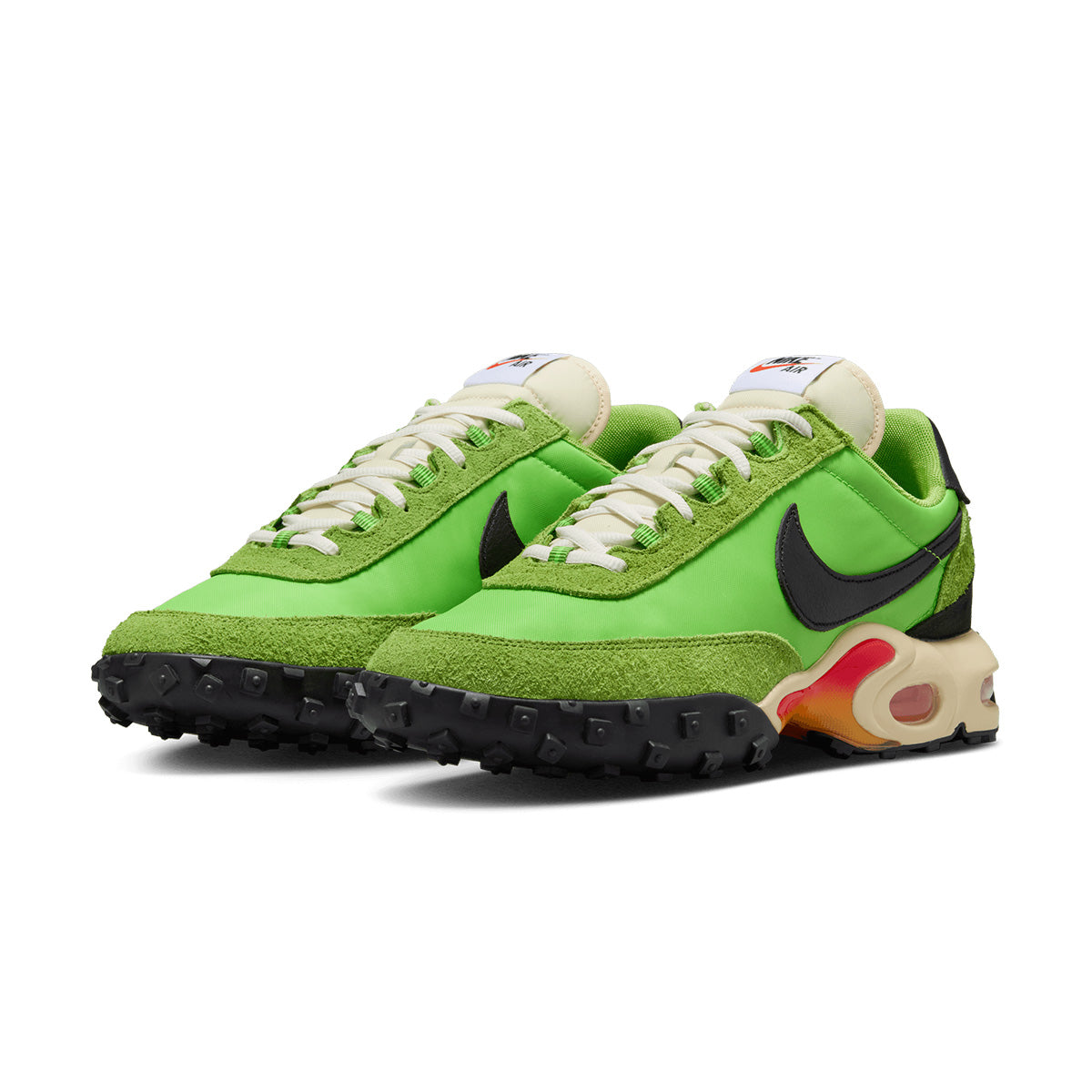Nike Air Max Waffle SP 'Action Green' Running Shoes - Lightweight Cushioned Sneakers for Men & Women - Perfect for Jogging, Gym Workouts & Casual Streetwear Fashion