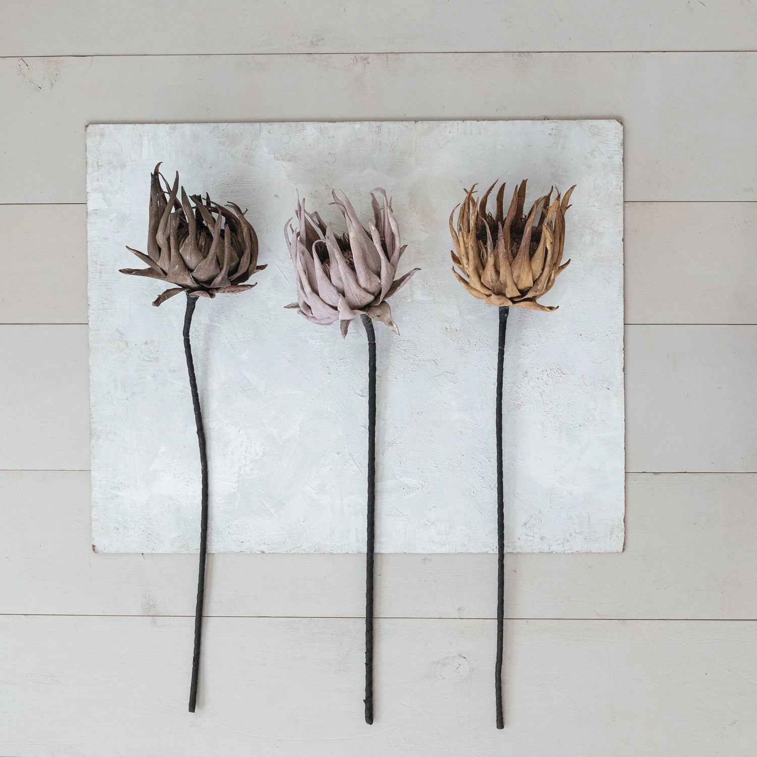 Artificial Brown Flower Picks for Bouquets, Centerpieces & DIY Floral Arrangements - Home & Wedding Decor