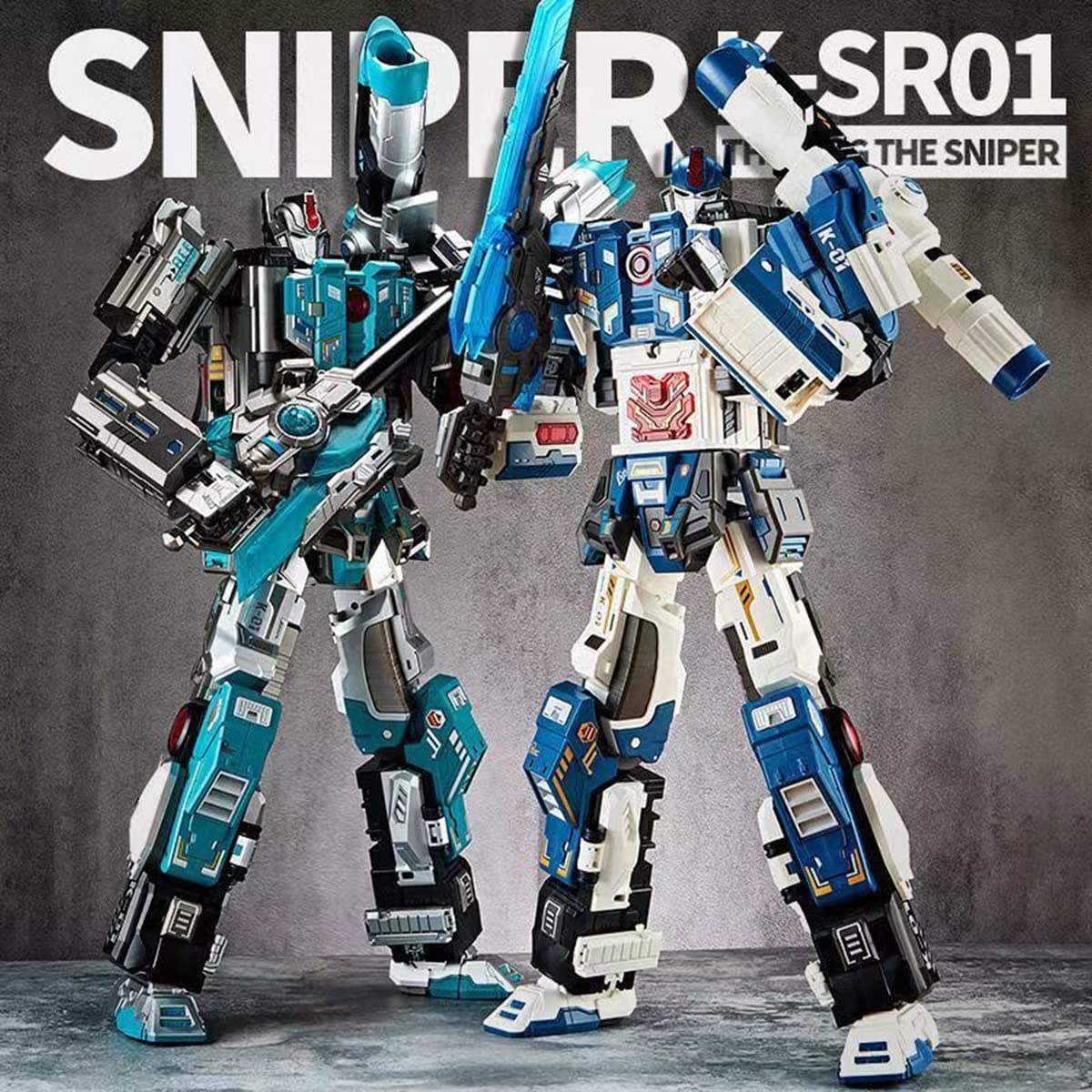 NBK Deformation Robot Toy - King of Sniper Rifle Action Figure - Oversized Deformed Collectible Gift for Kids & Adults | Perfect for Display, Play & Collection