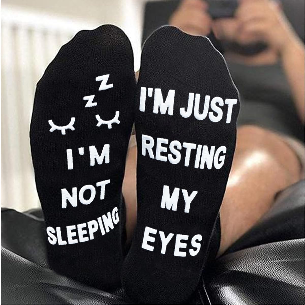 Funny Gamer Socks - Do Not Disturb I'm Gaming Novelty Socks for Men & Women - Comfortable Cotton Gaming Socks for PC, Console & Esports Players