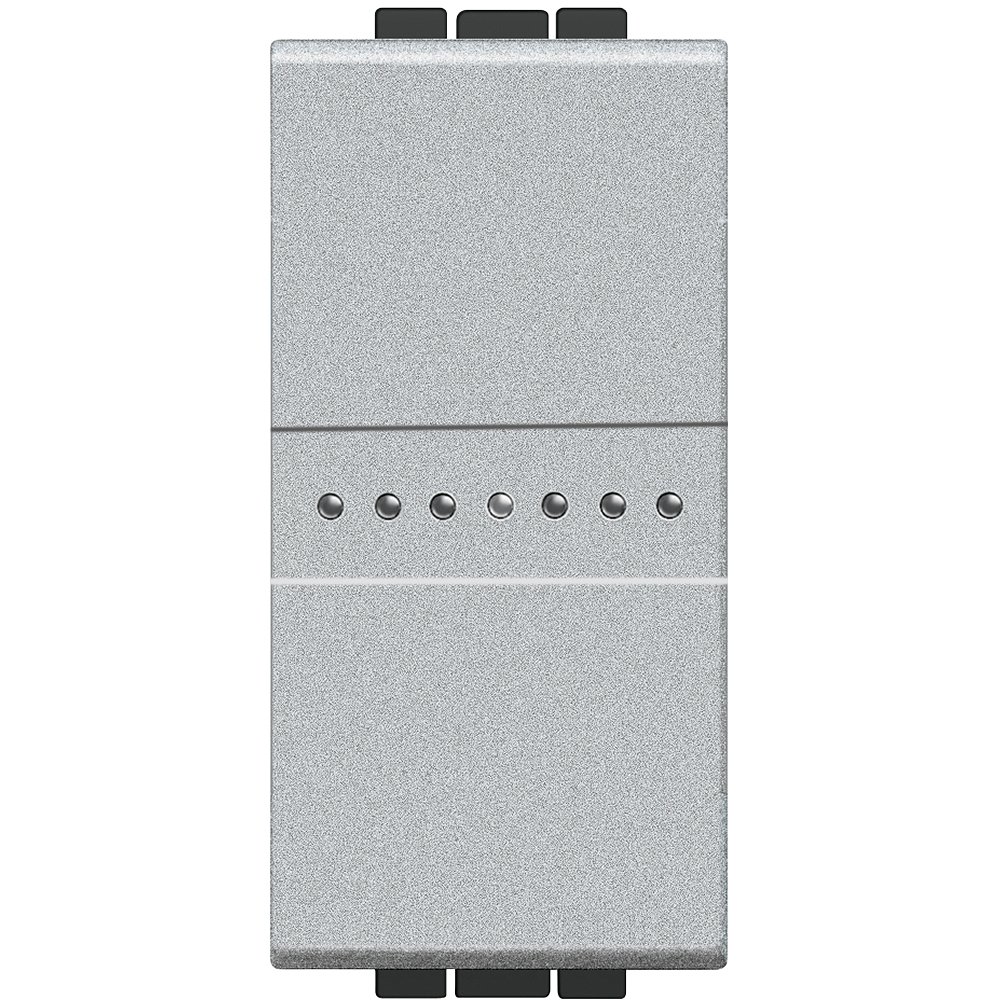 BTicino LIVINGLIGHT Light Switch - Tech Grey for Smart Homes