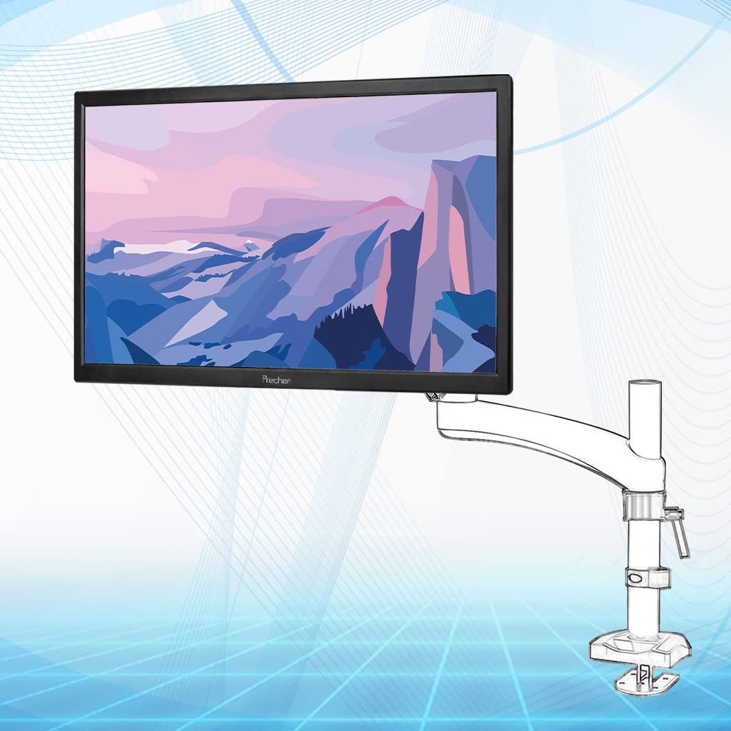 19.5 Inch LED Computer Monitor 1600x900 Resolution with HDMI & VGA Ports, 60Hz Refresh Rate, Dual Built-in Speakers, 170° Wide Viewing Angle - Perfect for Home Office, Gaming & Multimedia Entertainment