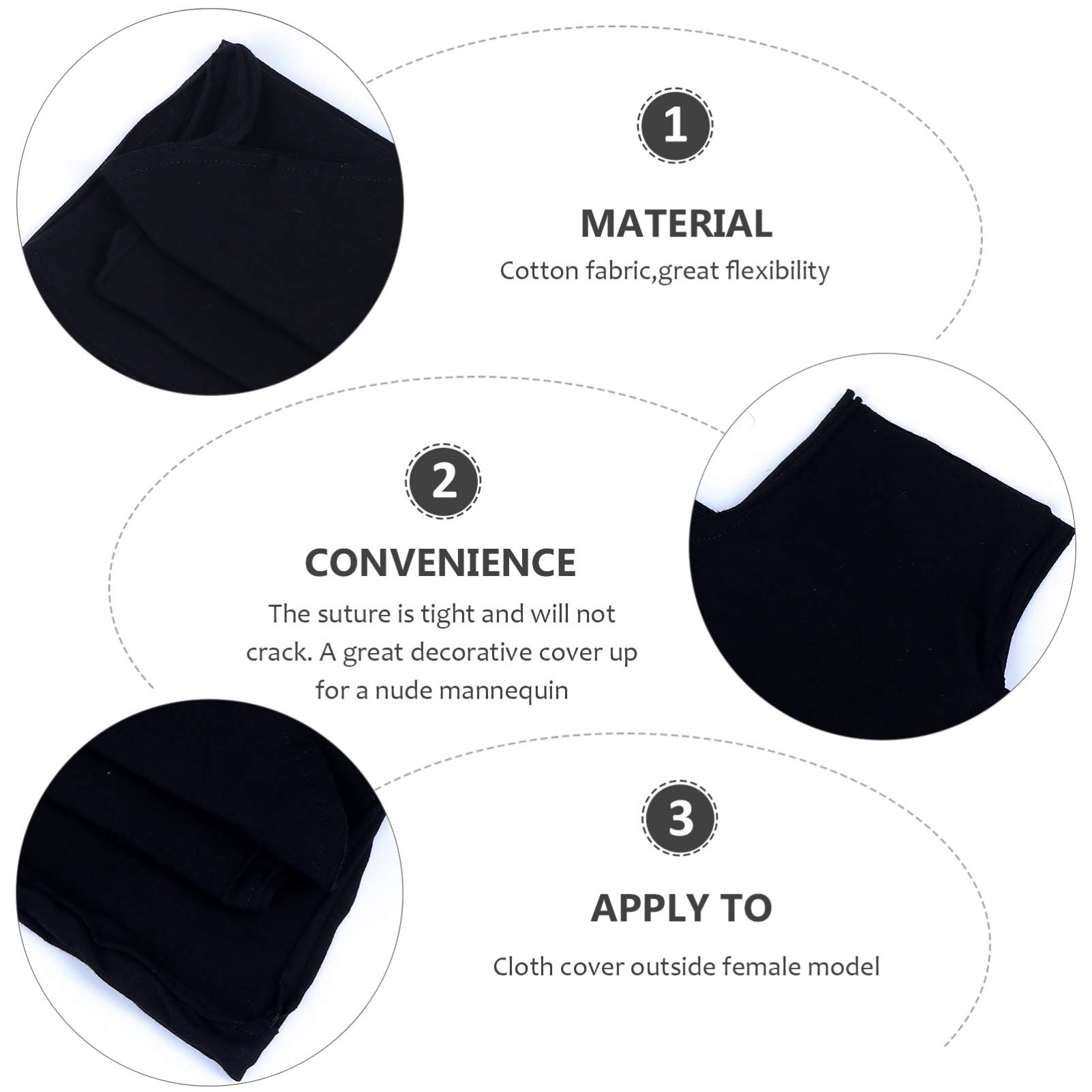 Female Mannequin Torso for Clothing Display - Adjustable Dress Form for Fashion Designers, Retail Boutiques & Stores - Perfect for Fitting, Styling & Showcasing Apparel