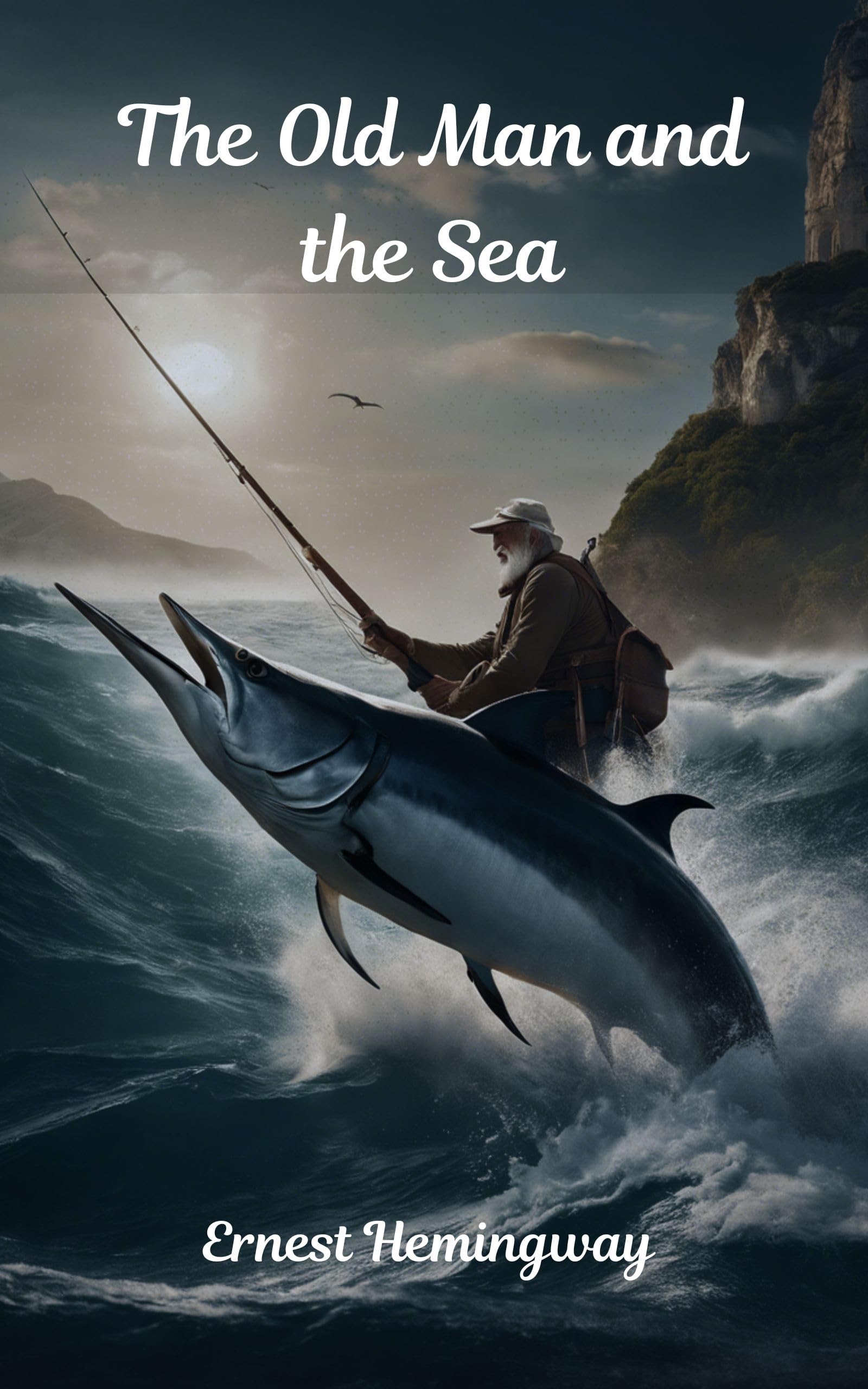 The Old Man and the Sea by Ernest Hemingway - Classic American Literature Novel - Perfect for Book Clubs & Literature Enthusiasts