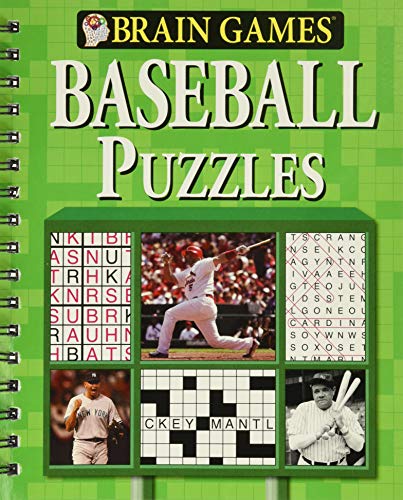 Brain Games - Baseball Puzzles for Kids & Adults | Fun & Challenging Sports-Themed Logic Puzzles for Family Game Night & Classroom Activities