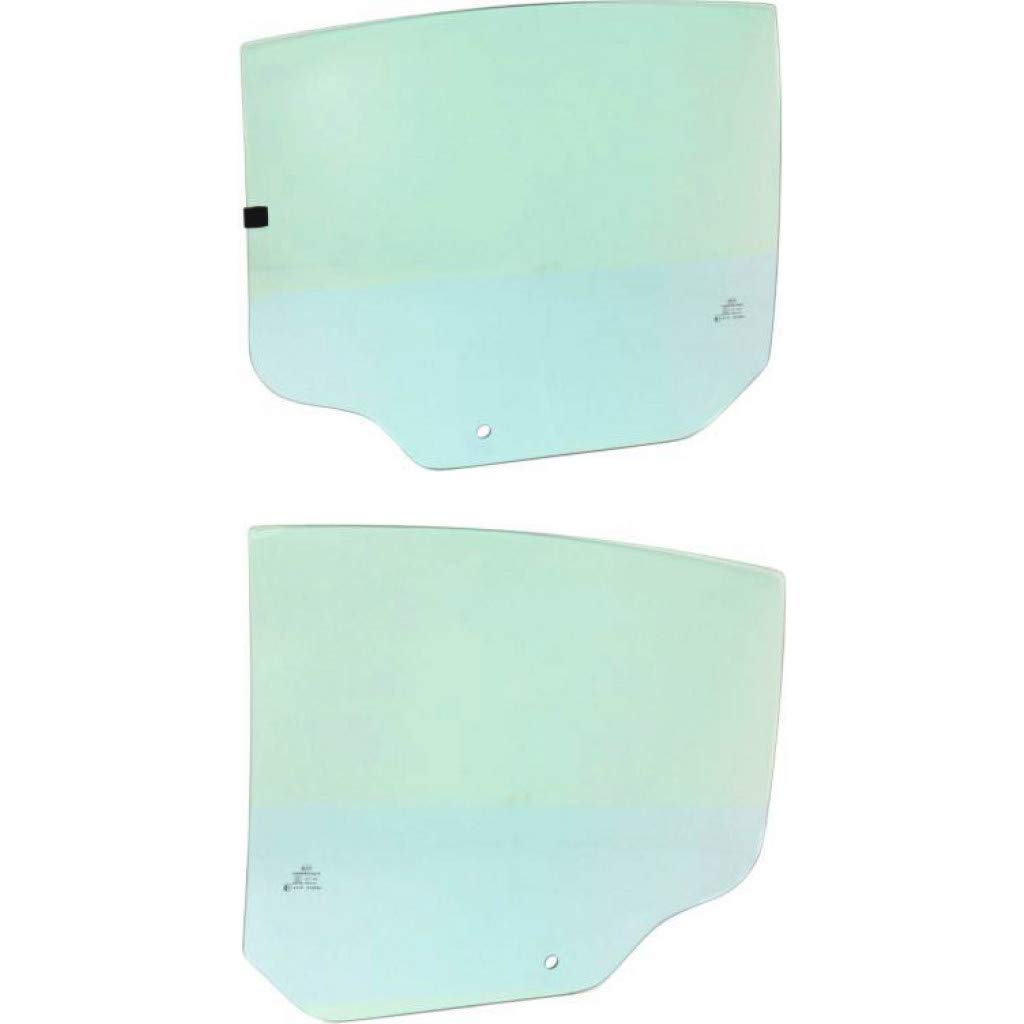 Dodge Charger Door Window Glass Replacement Set 2011-2022 - Front Driver & Passenger Side Pair + Rear for 4-Door Models | Compatible with NAGS DD11928 GTNN & OEM 55113553AB 55113552AB | Perfect for Auto Glass Repair & Vehicle Maintenance