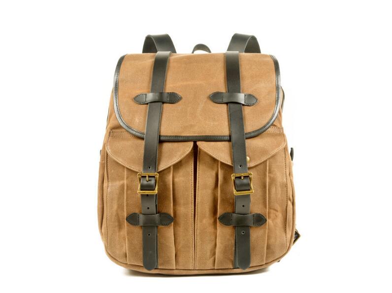 Large Women's Canvas Backpack - Durable Travel & School Bag in Green, Brown, Black | Perfect for College, Hiking & Everyday Use