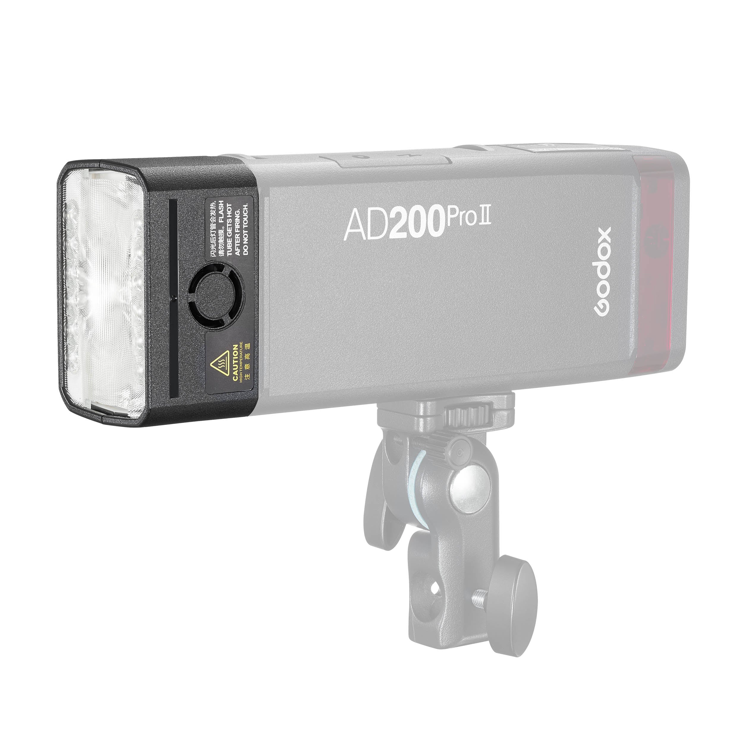 Godox AD200Pro II H200II Replacement Bare Bulb Flash Head - Professional Studio Lighting for Portrait, Wedding & Outdoor Photography