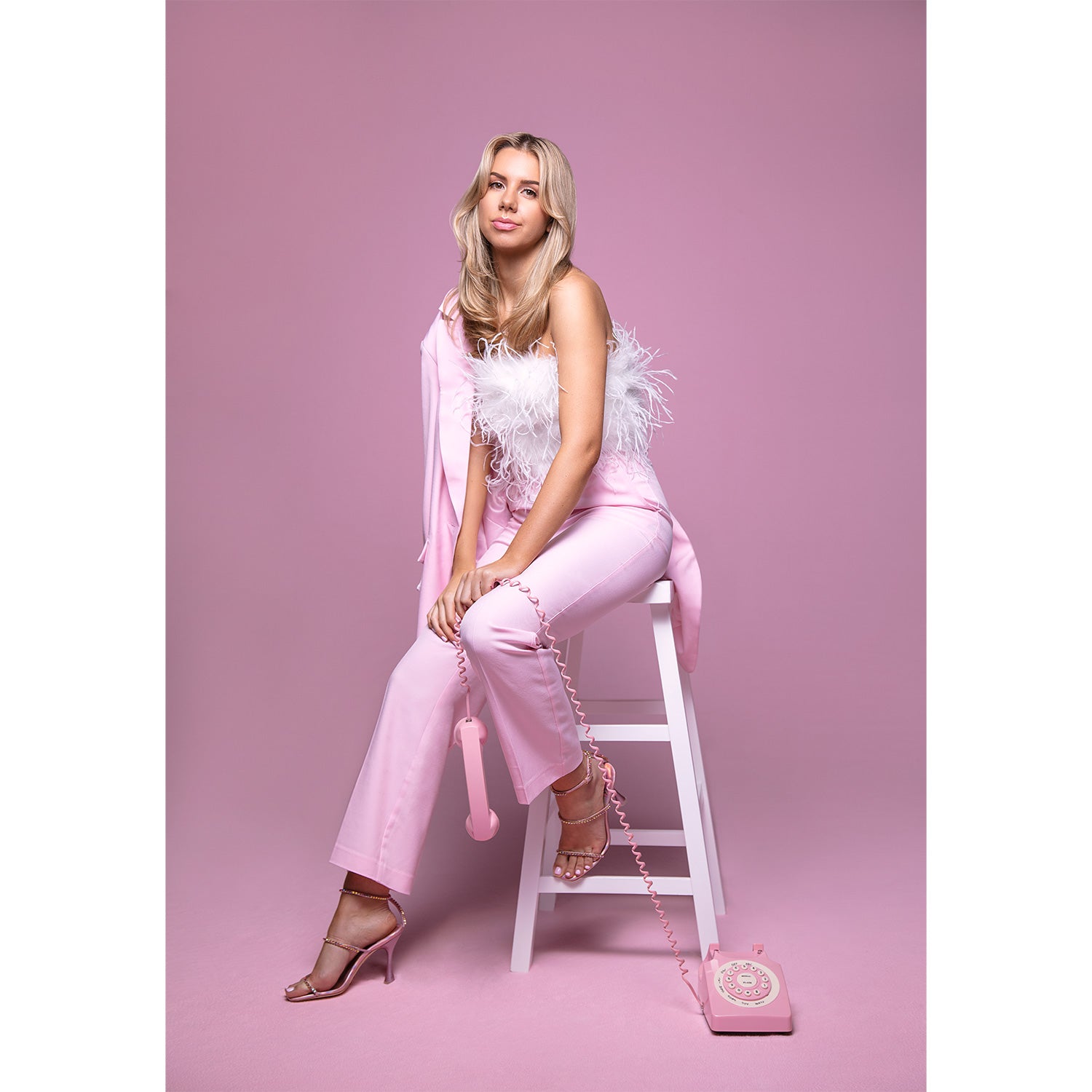 Wrinkle Resistant Blush Pink Photography Backdrop - 9' x 20' - Perfect for Wedding, Baby Shower & Portrait Studio Backgrounds