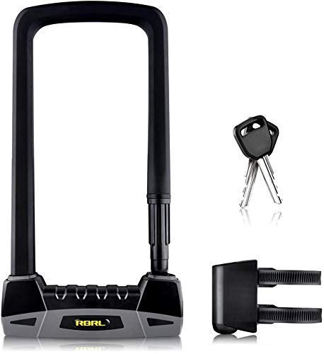 Heavy Duty Bike U Lock with Quick Release Mountain Bike Fender Set - Secure Bicycle Accessories for Commuting, Urban Riding & Outdoor Adventures
