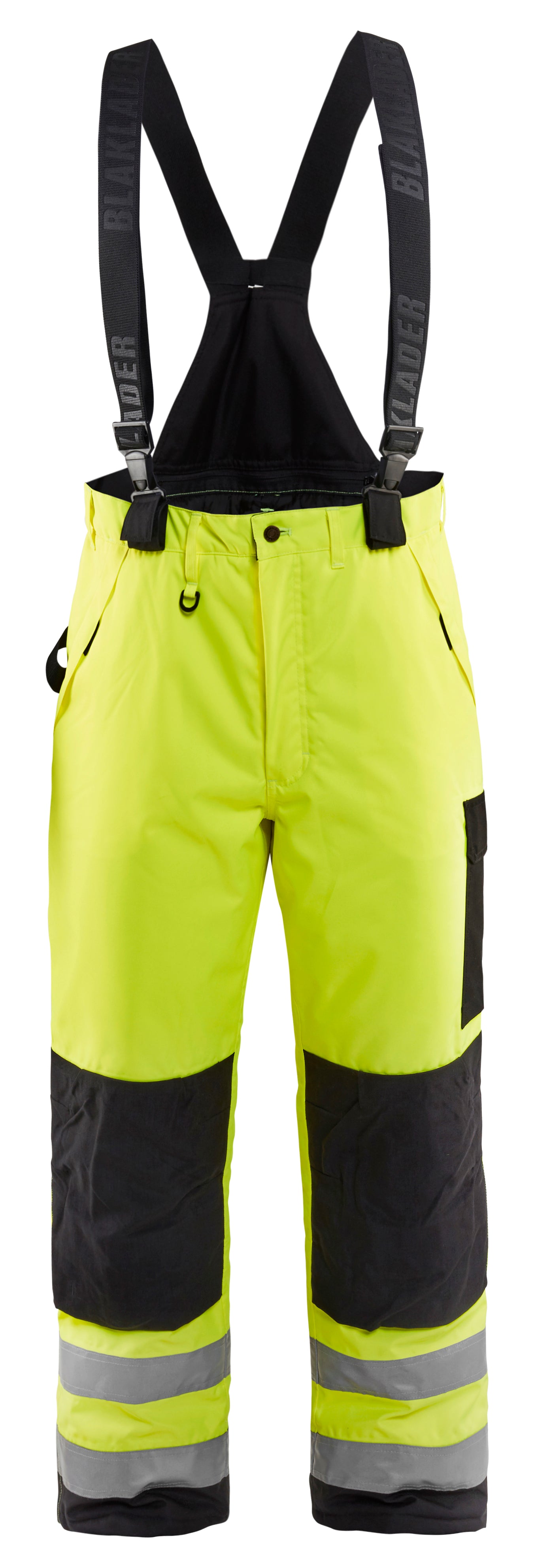 Blaklader Hi-Vis Lined Shell Pants Class E - High Visibility Work Pants for Construction & Safety Professionals