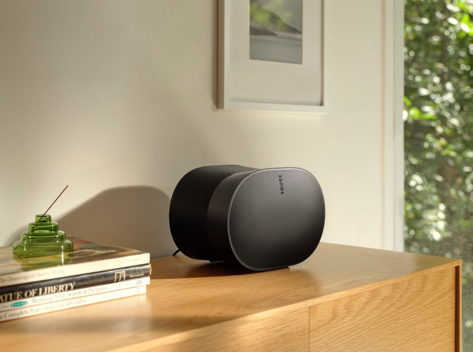 SONOS ERA 300 Smart Speaker - Premium WiFi Bluetooth Speaker with Immersive Sound, Black - Perfect for Home Theater, Music Streaming & Smart Home Setup