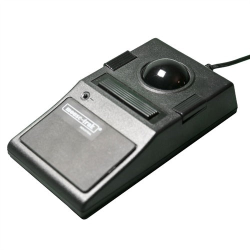 ITAC Industrial Trackball Mouse with Scroll Wheel - Ergonomic USB Trackball for CAD, Graphic Design & Office Work