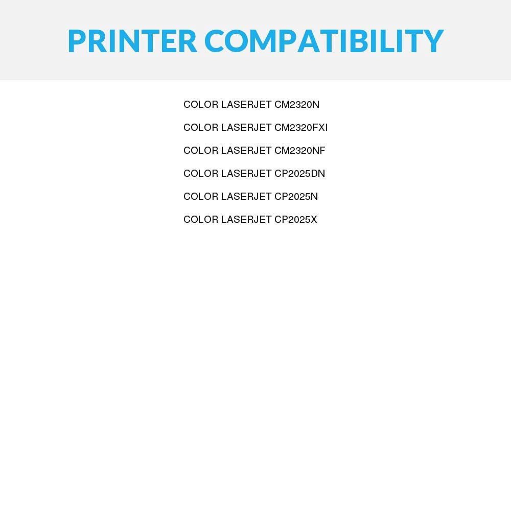 High-Quality Remanufactured Black Toner Cartridge Replacement for HP 304A/CC530A - Compatible with HP Color LaserJet CM2320n, CP2025n, CM2320fxi, CM2320nf, CP2025dn, CP2025x Printers - Perfect for Office & Home Printing Needs