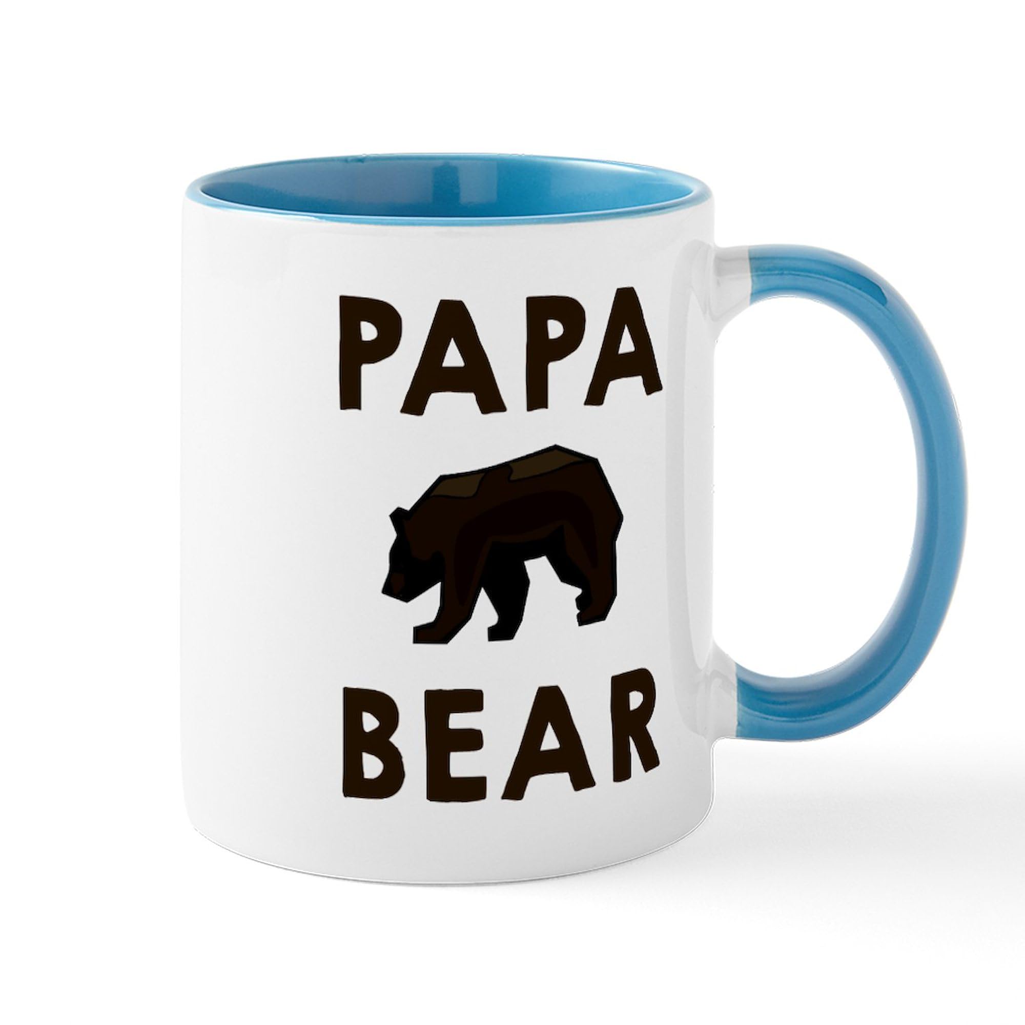 Papa Bear Ceramic Coffee Mug 11 oz (325 ml) - Funny Dad Gift, Perfect for Coffee, Tea & Hot Drinks - Ideal for Father's Day, Birthday & Office Use