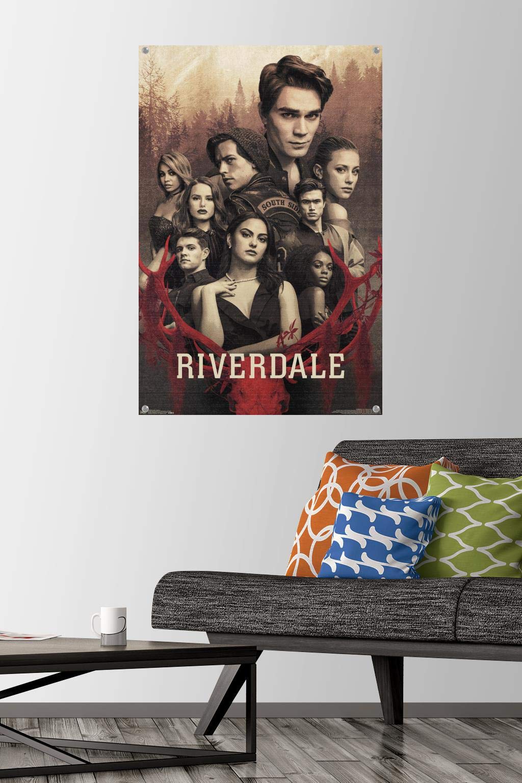 Trends International Riverdale Mystery Wall Poster with Push Pins - Premium Decor for Bedroom, Dorm & Office | Perfect Gift for TV Show Fans