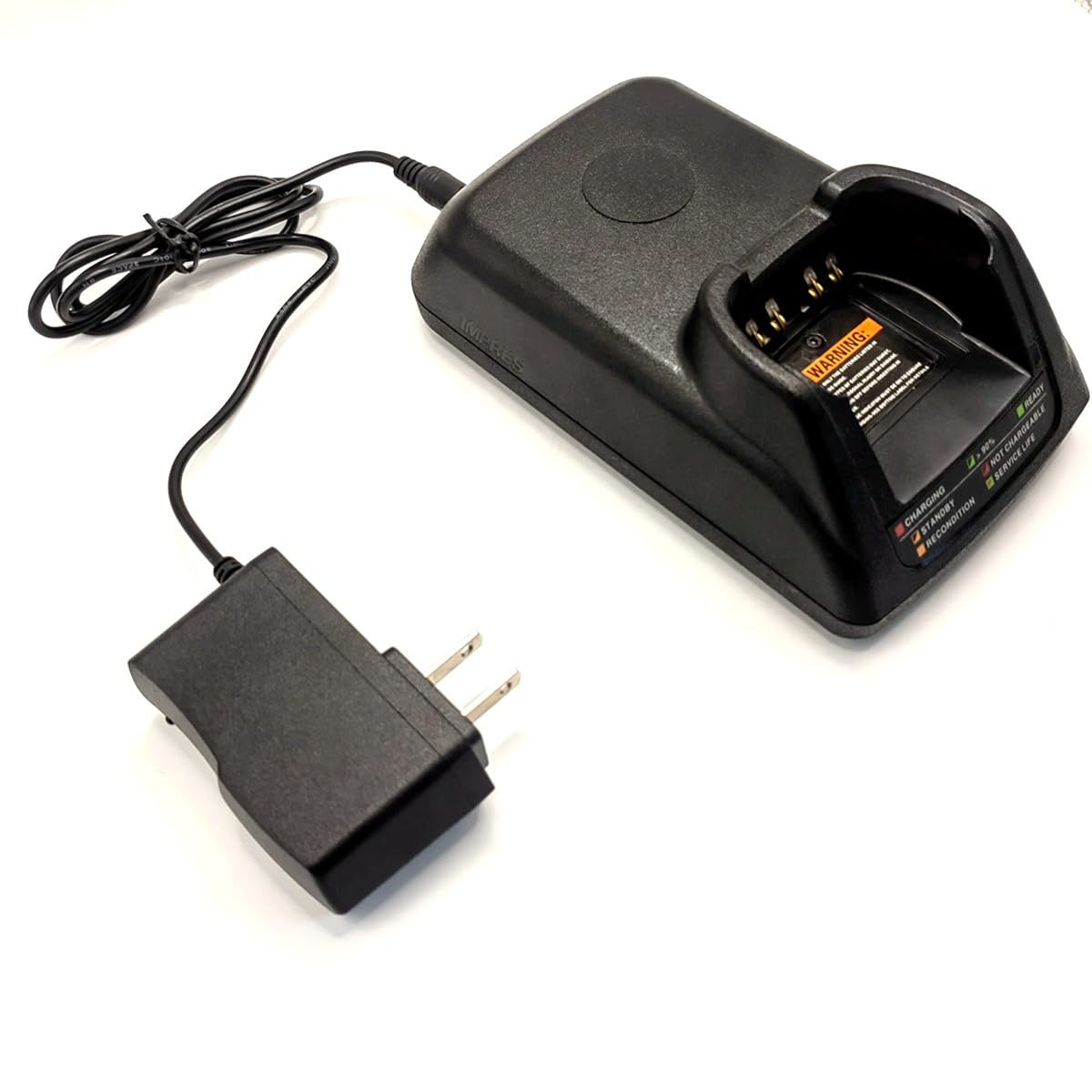 Original Title: Battery Charger for Motorola APX5000/6000/7000/APX8000 Radios PMPN4174 and Replaced for Motorola Charger (NNTN7079)    Optimized Title: **Motorola APX Series Battery Charger - Compatible with APX5000/6000/7000/8000 Radios (PMPN4174, NNTN7079 Replacement) - Fast Charging & Durable for Police, Fire, EMS, and Security Professionals**