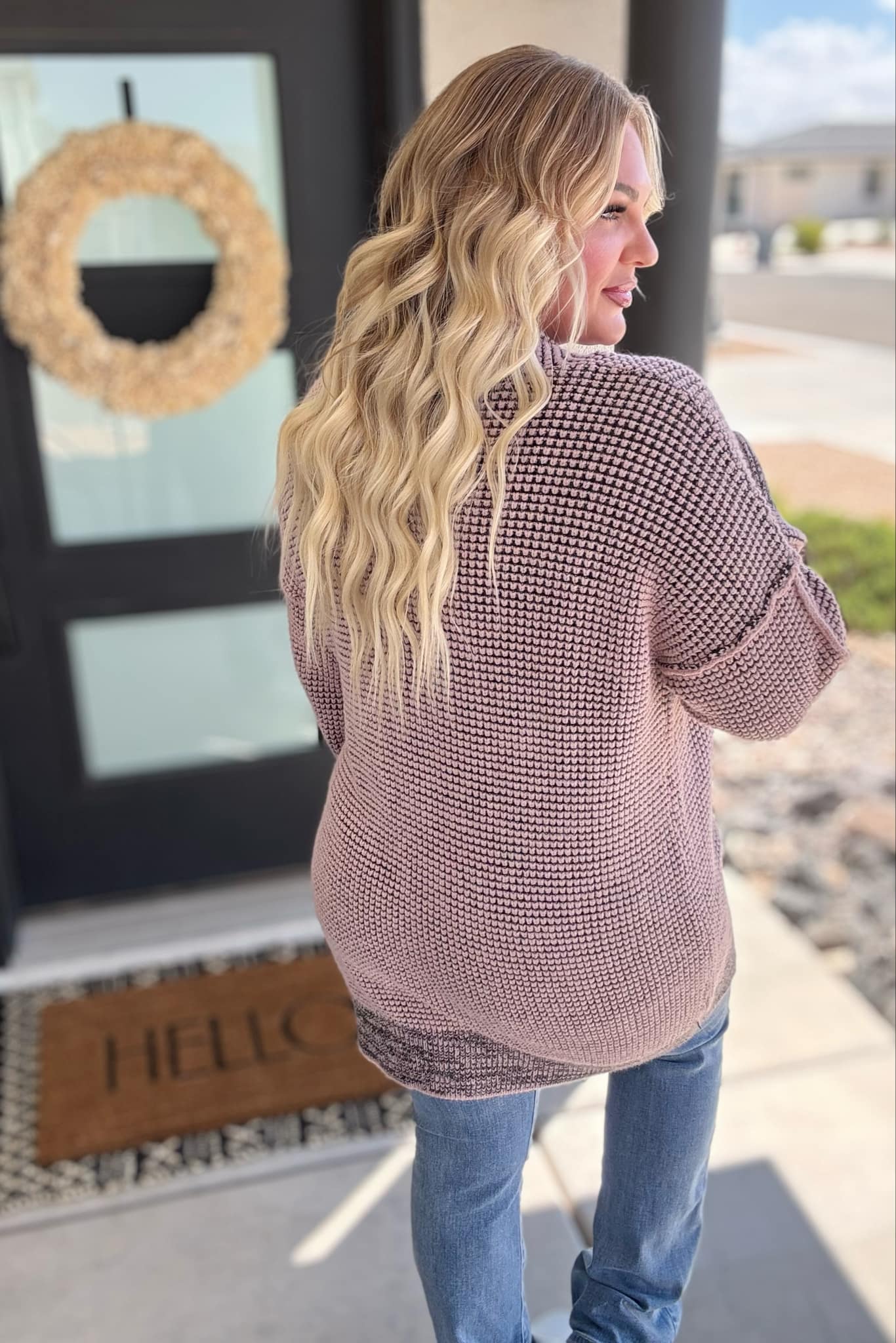 PREORDER: Stylish Contrast Trim Knit Cardigan for Women - 4 Color Options | Cozy Fall & Winter Layering Essential