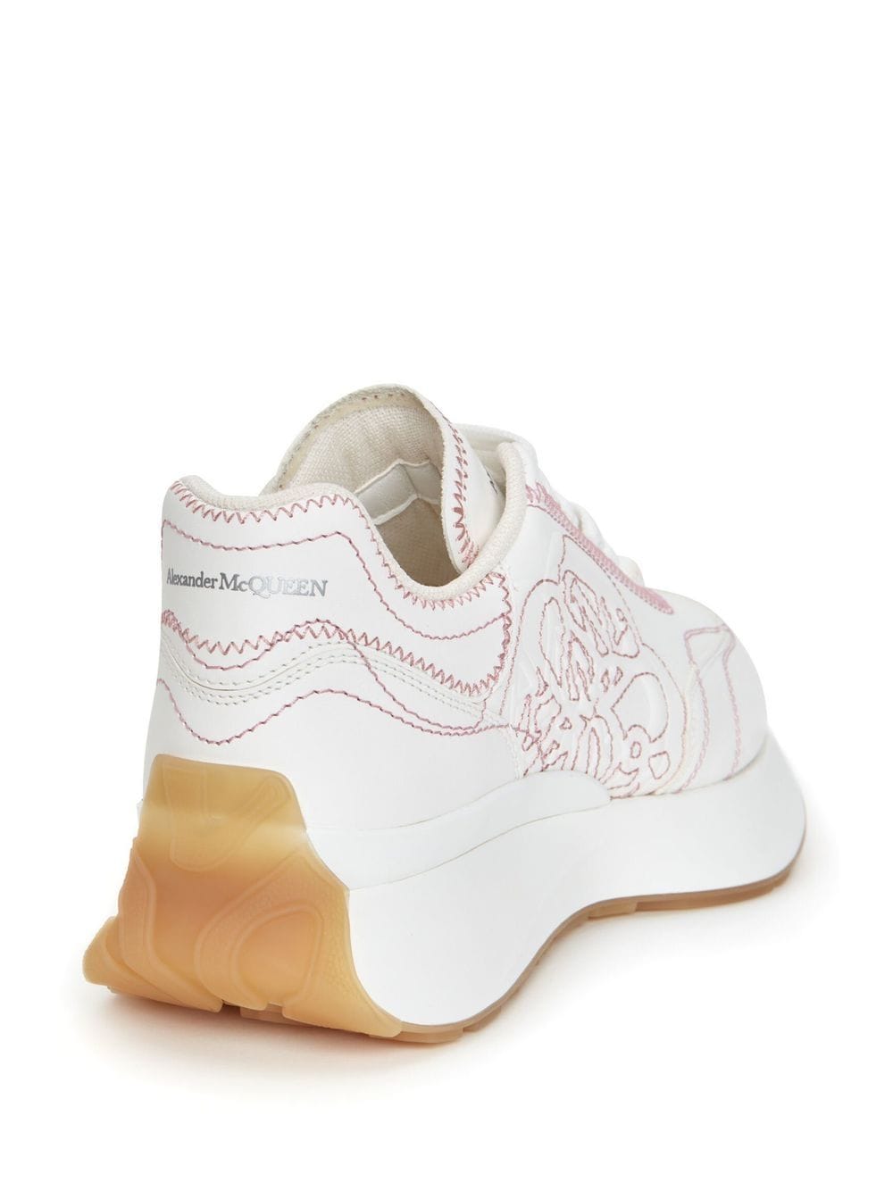Alexander McQueen White Sneakers for Women - Luxury Fashion Designer Shoes for Casual & Streetwear Outfits
