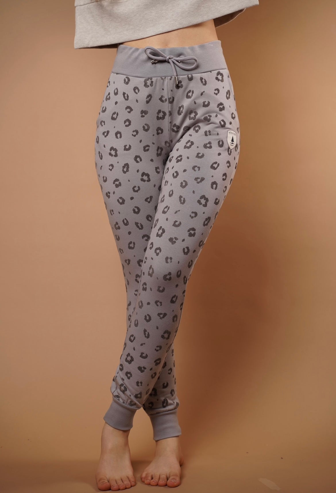 Maribel Grey Jogger Pants for Women - Soft Comfortable Lounge Pants with Pockets - Perfect for Yoga, Running, and Casual Wear