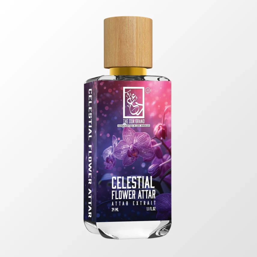 Celestial Flower Attar - Premium Natural Perfume Oil for Women & Men | Aromatherapy, Meditation & Spiritual Use