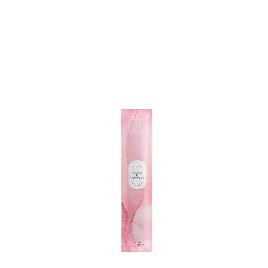 Circa Scent Stems™ Refill - Coconut & Watermelon Scented Diffuser Sticks for Home, Office & Spa | Aromatherapy Essential Oil Diffuser Refills for Relaxation & Stress Relief